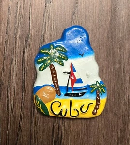 CUBA - SOUVENIR REFRIGERATOR MAGNET - OLD & RARE - Picture 1 of 1
