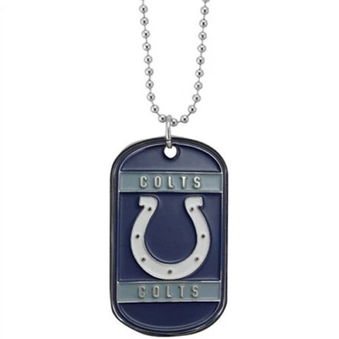 NFL Engravable Dog Tag Necklace Cover