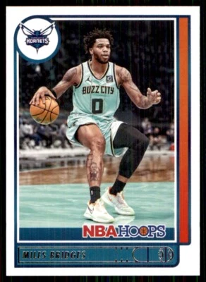 2021-22 Hoops Miles Bridges Charlotte Hornets #190 - Image 1 of 2