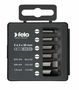 Felo Bit-Box Profi E 6,3 x 50 mm 6-pcs. SL / 03091516 - Picture 1 of 1