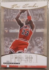 2007-08 FLEER HOT PROSPECTS STAT TRACKER: MICHAEL JORDAN #ST-26 WORLDWIDE ICON