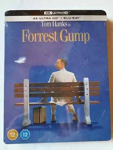 FORREST GUMP 4k steelbook IMPORT 3-DISCS NEW OOP TOM HANKS REGION B? - Picture 1 of 2