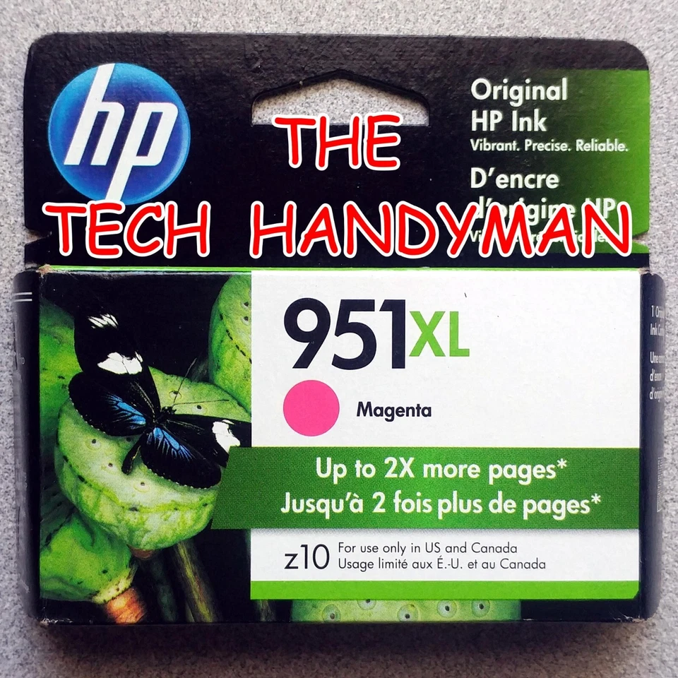 HP 951XL Magenta Ink Cartridge CN047AN Genuine Expired 2014