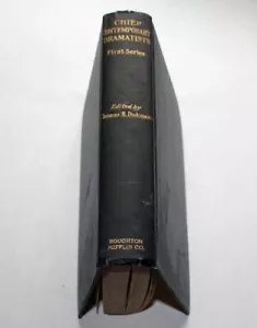 Chief Contemporary Dramatists : First Series ~ Edited By Thomas H Dickinson - Picture 1 of 8
