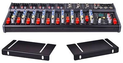 Citronic CSR-63 Rack-Mountable Mixer 9 Channel with DSP+BT, 6 Mono + 3 Stereo - Image 1 of 4