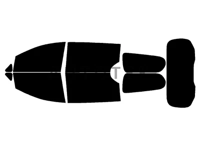 PreCut All Sides Window Film Any Tint Shade % For Chrysler Pacifica 2017-2024 - Image 1 of 4