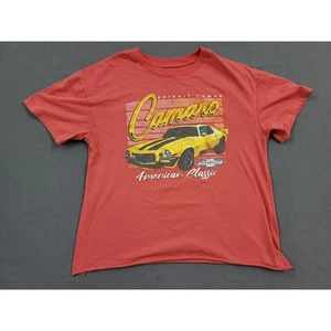 General Motors Shirt Damen M Kurzarm Camaro American Classic Detroit Rot - Bild 1 von 11