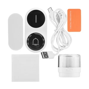 Timbre Inalámbrico Volumen Ajustable 26 Tonos Diferentes Flash LED GNBJ - Imagen 1 de 21