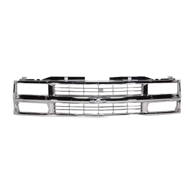 For 1994 Blazer Front Grills Chrome Plastic 15981106-PFM GM1200463 Q Foto 1 de 4