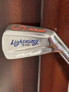 Vintage Ram Lightning 500 Golf Club Iron Set 3 - PW Detailed Red White & Blue - Picture 1 of 10