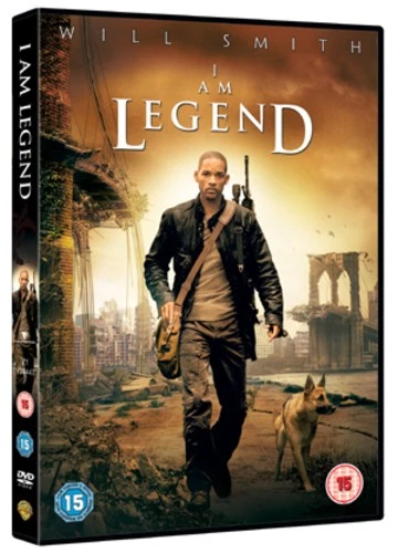 I Am Legend DVD (2008) Will Smith, Lawrence (DIR) cert 15 FREE Shipping, Save £s - Image 1 of 2