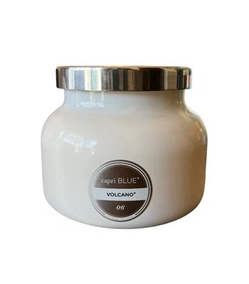 Capri Blue VOLCANO 蜡烛 19 盎司白罐热带柑橘香味 (1 蜡烛) — 第 1/4 张图片