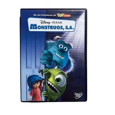Monsters, Inc. Disney Pixar - DVD Español Spanish English Region 2 - Image 1 of 4