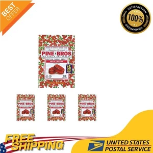Wild Cherry Gummy Throat Drops 30 Count - Pack of 4 for Soothing Comfort - Picture 1 of 2