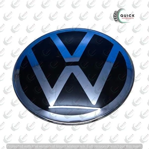 FOR VW POLO 2021-ON CENTRE GRILLE GRILL EMBLEM BADGE RADAR TYPE 5H0853601M - Picture 1 of 6