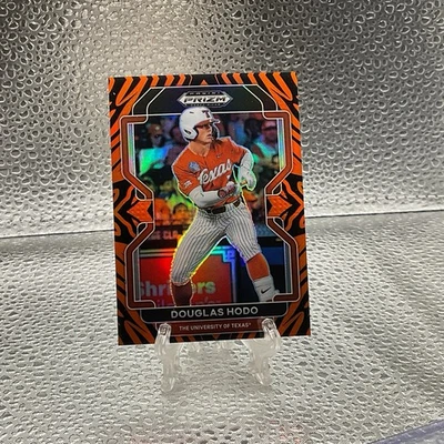 2022 Panini Prizm Draft Picks Douglas Hodo Tiger Stripe Rookie Prizm #91/99 - Image 1 of 4