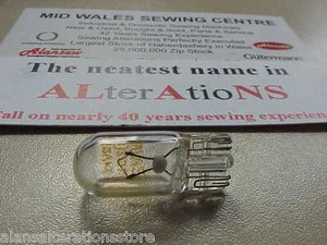 Bernina Activa, Artista & Virtuosa Sewing Machine Push In Bulb 12v 5w - Picture 1 of 1