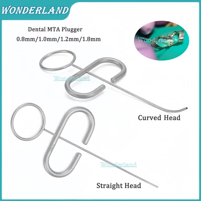 Dental MTA Cement Teeth Filling Plugger Root Canal Endodontic Applicator Carrier