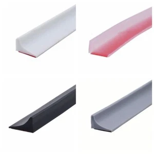 Kitchen Water Retaining Strip Shower Barrier Water Stopper Bath Waterproof Strip - Picture 1 of 13