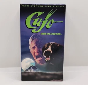 Cujo VHS 1997 Release Vintage 80s Horror Stephen King - Picture 1 of 8