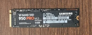 Samsung 950 Pro 512 GB AHCI bootable SSD M.2 2280 - Wear Level 4% - Zdjęcie 1 z 4