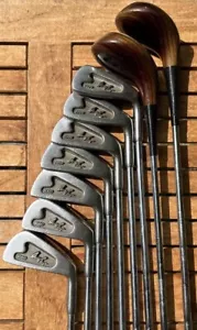 Gary Player 1000 Iron Set 3-9 | 3 & 5 Wood | Pen Flex Steel Shafts - Picture 1 of 24