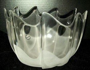 ROSENTHAL CRYSTAL STUDIO LINIE ICEDEW LARGE FROSTED BOWL 9.3/4" - Picture 1 of 6