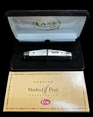 Pocketknife Case 8468 2005 Small Congress MOP Pearl SS DH-2047 - Image 1 of 4
