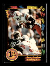 1991 Wild Card Draft Barry Sanders Oklahoma State Cowboys #106