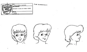 Beverly Hills Teens 1987 Estudio de Producción Copia Borrado Modelo Hoja Página DiC - Imagen 1 de 4
