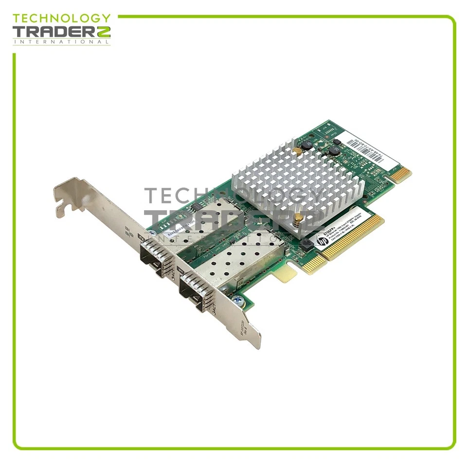 ** 718904-B21 HP Dual Port SFP+ 10Gbps PCI-E 2.0 X8 Network Adapter 724044-001** - Image 1 of 1