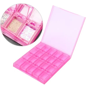 20 Grids Nail Decoration Storage Box For Organizing Nail Art Supplie YAN - Picture 1 of 12