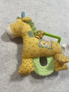 Baby Gund Hopscotch Pulldown Teether Vibrating Horse Plush #59073 J10 - Picture 1 of 12