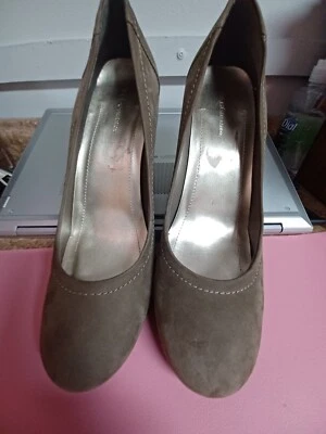 BCBG Generation'Franks Suede Block Women's Shoes Size9.5B Foto 1 de 4