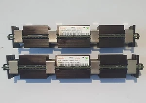 2 x 1 GB Memoria RAM per Apple Mac Pro Hynix 2Rx8 PC2-6400F-555-11 - Foto 1 di 5