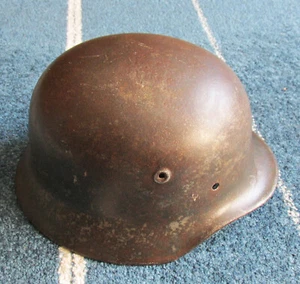 Original WW2 / WWII German Helmet - Picture 1 of 10