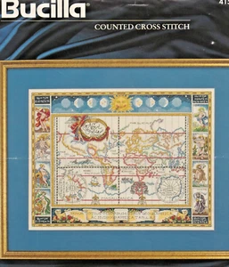 Bucilla NEW WORLD DISCOVERY Cross Stitch - CHART ONLY - Picture 1 of 1