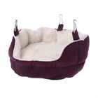 Cozy Small Pet Cage Hamster Hammock Velvet Sofa Nest Bed For Sleeping