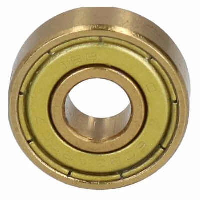 ROLLER SCOOTER BLADE BALL BEARING WHEELS GOLD ABEC-7 608-ZZ SKATEBOARD