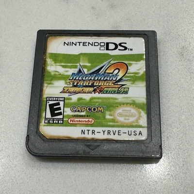 Mega Man StarForce 2: Zerker X Ninja (DS, 2008) Authentic TESTED FAST SHIPPED - Image 1 of 4