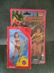 New Dungeons & Dragons Cartoon Animated Classics Diana Action Figure Hasbro Nos - Picture 1 of 4