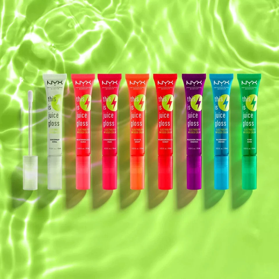 NYX This Is Juice Gloss Electrolyte Infused Lip Gloss, You Choose - Image 1 of 1
