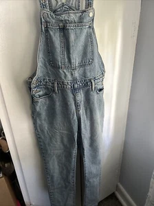 VGUC Old Navy Denim Overalls Girls Size XXL 18 - Picture 1 of 8