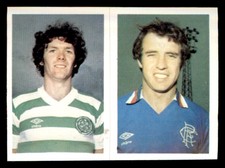 Daily Star (1980-81) Football - 402) McLean (Rangers) & 380) Roy Aitken (Celtic)
