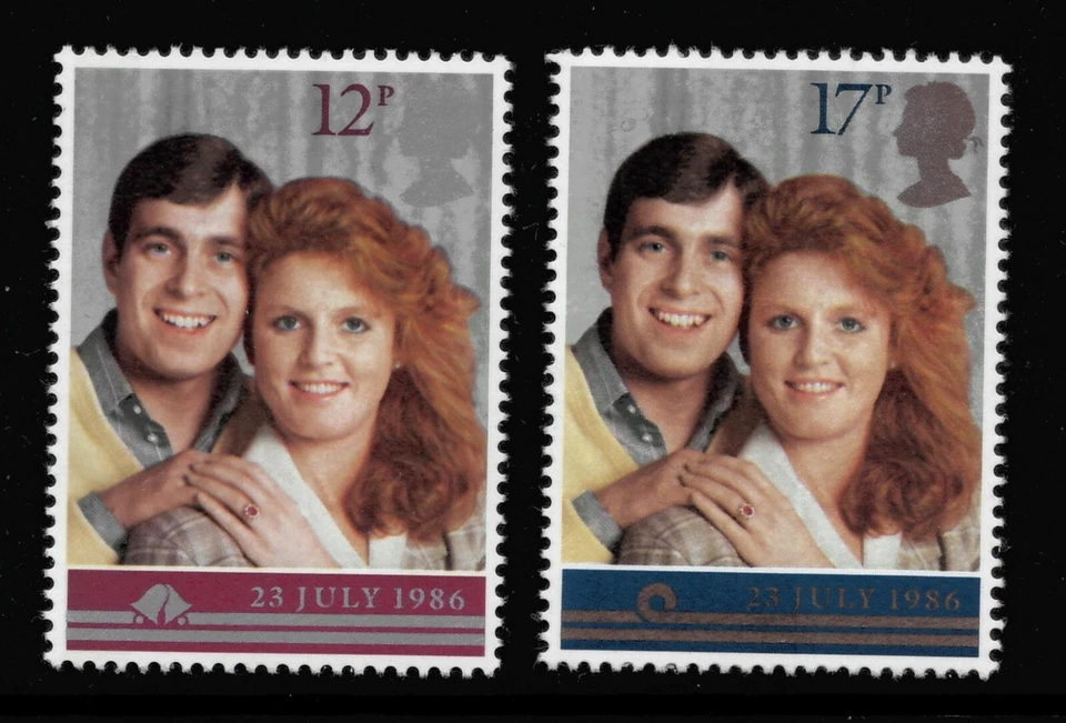 SG1333-1334. ROYAL WEDDING. UNMOUNTED MINT. - Image 1 of 1