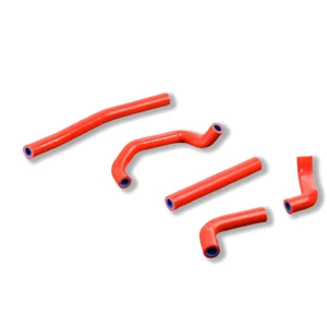 Red Silicone Radiator Coolant Intake Hose Pipe Kit For Zongshen ZS150GY-10C 155 - Picture 1 of 4