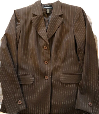 Blazer para mujer Norton McNaughton talla 10, poliéster/rayón/spandex Foto 1 de 4