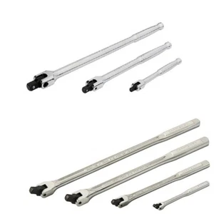 CRAFTSMAN 1/4" 3/8" 1/2" Drive Flex Breaker Bar Long Socket Wrench **pick one*** - Picture 1 of 1