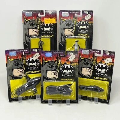 Ertl Die-Cast Metal Figures - 1992 Batman Returns - Lot of 5 SEALED - Image 1 of 4