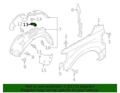 OEM HC3Z-16102-C NEW Genuine Sealing Block Fits 2017-2018 Ford F-250 Super Duty - Image 1 of 4